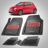 Cumpara ieftin Covorase Fiat 500 Hatchback Compatibile 2007-2015 | Red