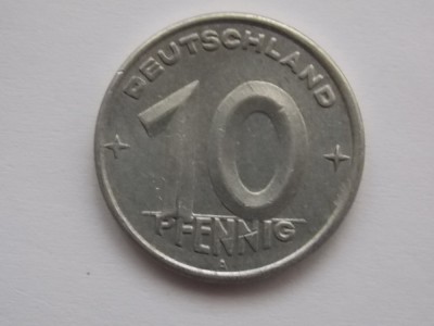 10 PFENNIG 1948-A RDG foto