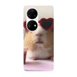 Husa compatibila cu Huawei Mate 40 model Cool Guinea Pig, Silicon, TPU, Viceversa, Transparent, Carcasa