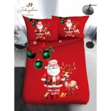 Cumpara ieftin Lenjerie de pat 1 Persoana - Model de Craciun - SPR404020