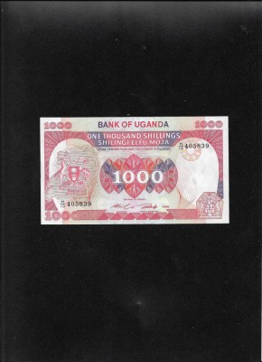 Uganda 1000 1.000 shilingi sgillings 1986 seria405839 unc foto