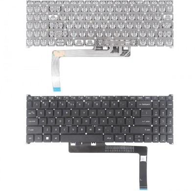 Tastatura Laptop, Acer, Aspire 7 A715-58, neagra, layout US foto