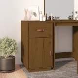 VidaXL Birou, maro miere, 40x50x75 cm, lemn masiv de pin