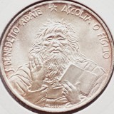 686 San Marino 1000 Lire 1980 Saint Benedict km 112 argint, Europa