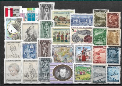 C5486 - lot Austria timbre nestampilate MNH foto