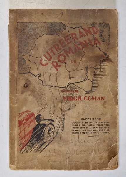 CUTREERAND ROMANIA de INGINER VIRGIL COMAN - BUCURESTI *MICI DEFECTE