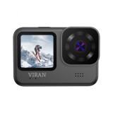 Cumpara ieftin Camera de actiune iSEN VIRAN V9, Negru, 4K, LCD, 2.0 , Filmare 170 , Wi-Fi, Functie anti-tremurat, Telecomanda wireless, 1200 mAh