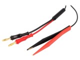 Pensetă de măsură roşu-negru 1m 60VDC 30VAC 1A - ELECTRO-PJP