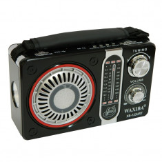 Radio portabil Waxiba XB-123URT, suport card SD/USB foto