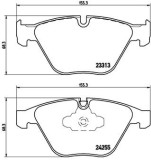 BREMBO P 06 055 PRIME LINE set placute frana,frana disc