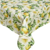 Fata de masa Lamaie 140x180cm Galbena Impermeabila Peva Flanel