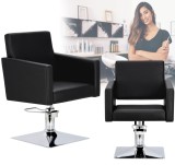 Scaun de coafat Atina hidraulic rotativ pentru salonul de coafură scaun de coafor