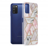 Techsuit - Marble Series - Samsung Galaxy A03s roz