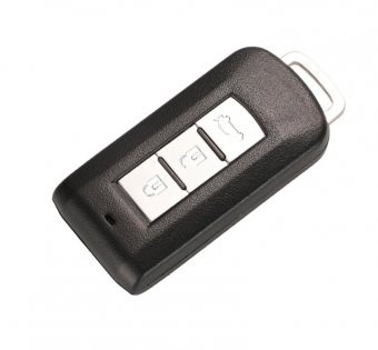 Cheie completa compatibila Mitsubishi, 3 butoane Keyless Smart, frecventa 434 MHz, Chip PCF7952 foto