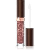 Eveline Cosmetics Choco Glamour ruj lucios hidratant culoare 02 deep Cherry Chocolate 4.5 ml