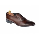 Cumpara ieftin OFERTA MARIMEA 41 - Pantofi Barbati Office, Eleganti, din Piele Naturala, Maro, CIUCALETI SHOES