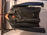 Geaca de motor Last Rebels, piele de vita, model clasic rar, noua.