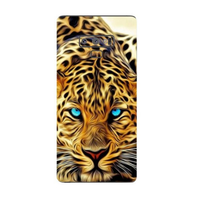 Set Folii Skin Acoperire 360 Compatibile cu Samsung Galaxy Note 9 - Wraps Skin Printing Leopard foto