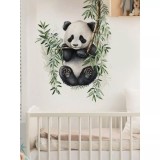 Cumpara ieftin Sticker Perete Autocolant Urs Panda, 50x45cm - 19645