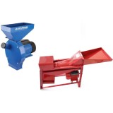Cumpara ieftin Moara Electrica cu Cuva Mare pt Uruiala 3.5 Kw + Batoza Porumb Electrica 5TY-60, 1500kg/ora, Motor 2.2 KW Micul Fermier GF-0758 + GF-1140