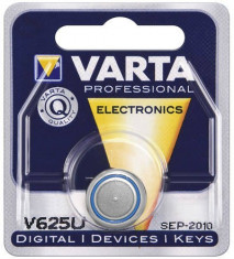 Varta Baterie buton alcalina 1,5V 200mAh 4626 V625U LR9 PX625 foto