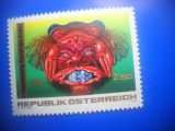 HOPCT TIMBRE MNH 19 LUPTA CU CANCERUL 1976 - 1 VAL AUSTRIA, Nestampilat