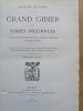 Grand Gibier Terres Inconnues 1910, Maxime de Bary, Vanatoare Africa Centrala, Carte Veche Ilustrata, Harta Pliabila