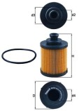 MAHLE OX 418D Filtru ulei