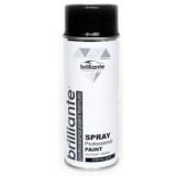 Vopsea Spray Auto Brilliante Negru Trafic Lucios RAL 9017, 400ml, Universal