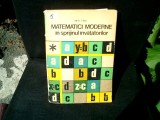 Matematici moderne in sprijinul invatatorilor - Dumitru V. Rosca