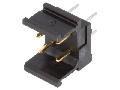 Conector PCB-PCB 4 PIN THT Drept 10.16mm foto