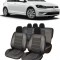Huse scaune auto dedicate Alcantara VW Golf 7 Piele si catifea