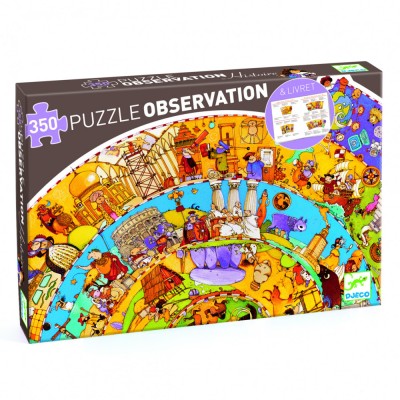 Puzzle observatie Evolutie, Djeco foto