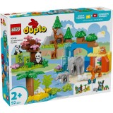LEGO DUPLO FAMILII DE ANIMALE SALBATICE 3 &Icirc;N 1 10446