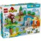 LEGO DUPLO FAMILII DE ANIMALE SALBATICE 3 &Icirc;N 1 10446