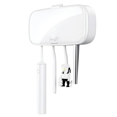 Sterilizator UV Usams US-ZB183, Pentru Periute Dinti / Aparat Ras, UV-C, Alb ZB183XDJ01 foto