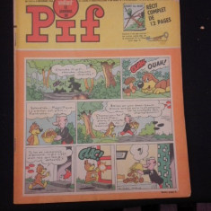 Revista Pif nr.1112/1966, text in limba franceza