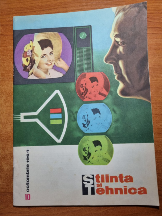 stiinta si tehnica octombrie 1964-100 ani universitatea bucuresti, art .CIL blaj