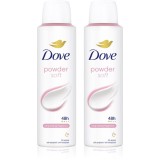 Dove Powder Soft ambalaj economic 2x150 ml