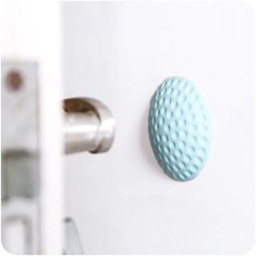 Set 10 Buline Autoadezive, pentru Protectie Mobila, Usi si Pereti, din Silicon, 5 cm, Alb, CBD CORAL BEST DEALS Alb mat Ajustabil Ajustabil 10 bucati