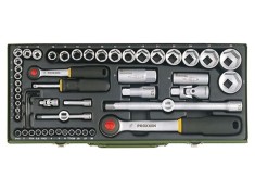 Set chei tubulare 6-puncte 56 buc PROXXON