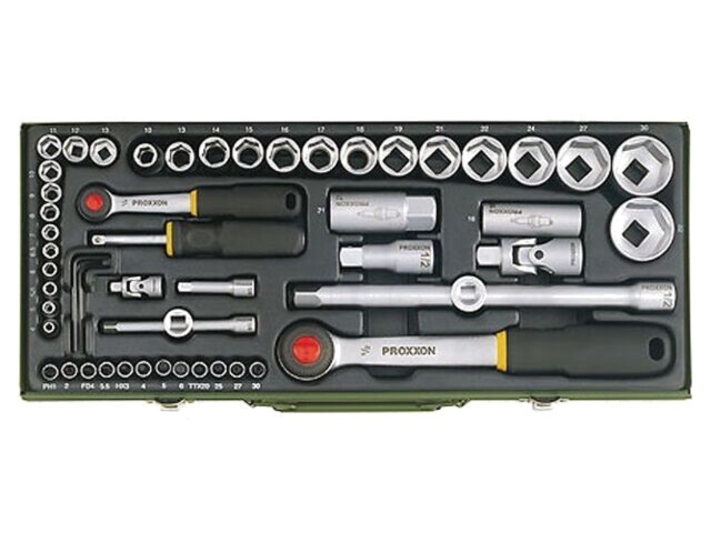 Set chei tubulare 6-puncte 56 buc PROXXON
