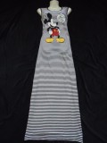 ROCHIE LUNGA IMPRIMEU SUPRADIMENSIONAT MICKEY MOUSE DUNGI, M, S, Bumbac