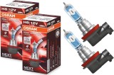 Cumpara ieftin Pachet 2 Bec halogen H8 12V Osram Night Breaker Laser NextGen + 150%