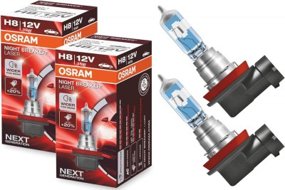 Pachet 2 Bec halogen H8 12V Osram Night Breaker Laser NextGen + 150% foto