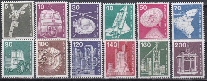 Germania 1975 - Industrie și tehnică, Cota 15 Euro, MNH