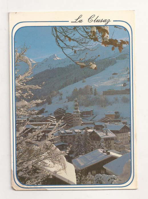 FA9 - Carte Postala- FRANTA - La Clusaz ( Hte-Savoie ), necirculata