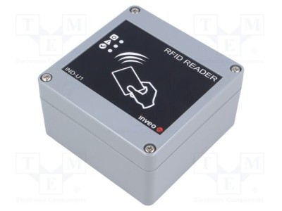 Cititor RFID INVEO 12&amp;divide;24V UNIQUE Modbus RTU RS485, USB, Rază 100mm foto