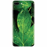 Husa silicon pentru Apple Iphone 7 Plus, Leaves And Dew