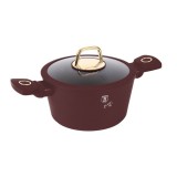 Oală cu capac 20 cm, 2.5L &ndash; Berlinger Haus BH8040, Leonardo Collection, pentru gătit rapid, strat antiaderent
